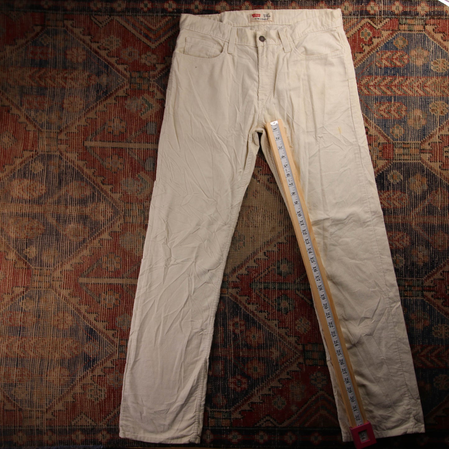 Levi's 337 Red Tab W32 L32 Slim Skinny Blue Denim Jeans