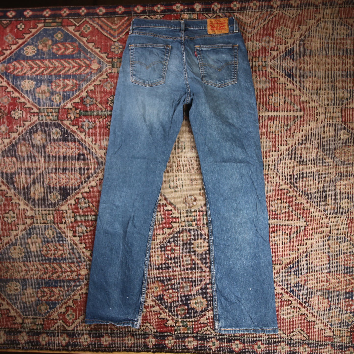Levi's 514 W30 L30 Straight Leg Blue Denim Jeans