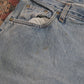 Wrangler W36 L31 Straight Leg Relaxed Fit Blue Denim Jeans