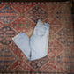 Lee W32 L31 Straight Leg Relaxed Fit Classic Ripped Style Blue Denim Jeans