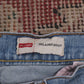 Wrangler W32 L29 Straight Leg Relaxed Fit Blue Denim Jeans