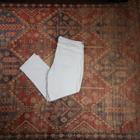 Lee W36 L24 Straight Leg Loose Fit Blue Denim Jeans