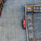 Levi's 514 W38 L30 Straight Leg Blue Denim Jeans