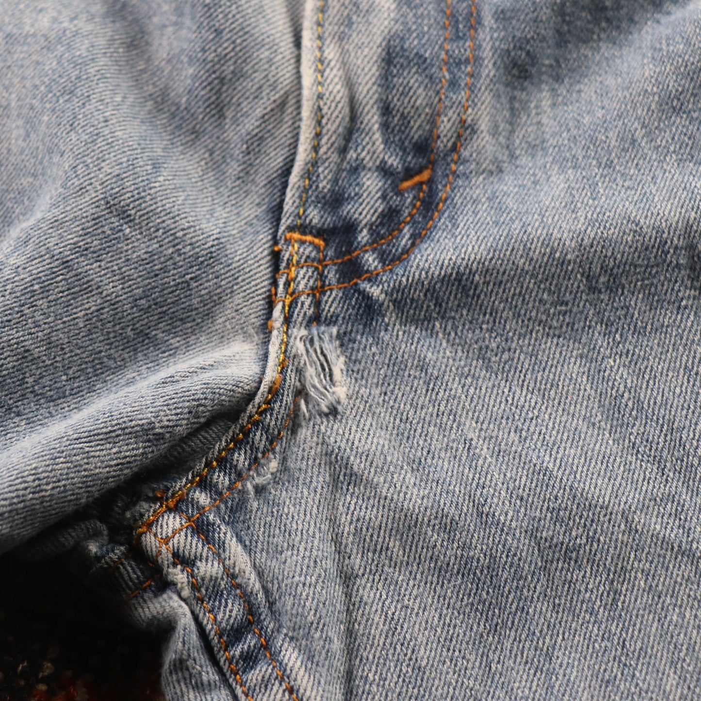 Levi's 711 Red Tab W28 L32 Skinny Blue Denim Jeans