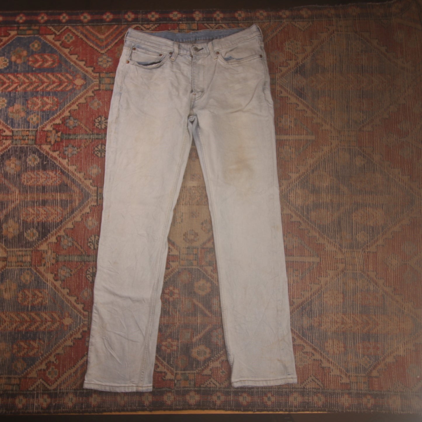 Levi's 511 W34 L32 Slim Fit Blue Denim Jeans
