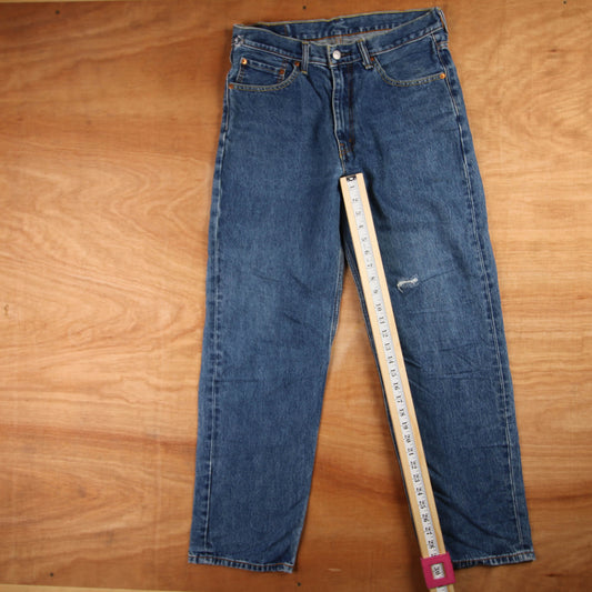 Levi's 501 Red Tab W32 L30 Original Fit Blue Denim Jeans