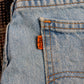 Levi's 604 Orange Tab W38 L31 Loose Fit Blue Denim Jeans