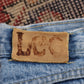 Lee W28 L29 Straight Leg Relaxed Fit Blue Denim Jeans