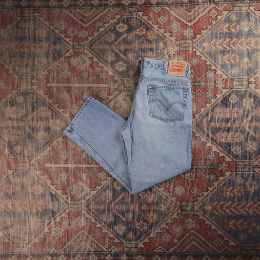 Levi's Red Tab W32 L27 Slim Straight Leg Jeans Blue Denim Jeans