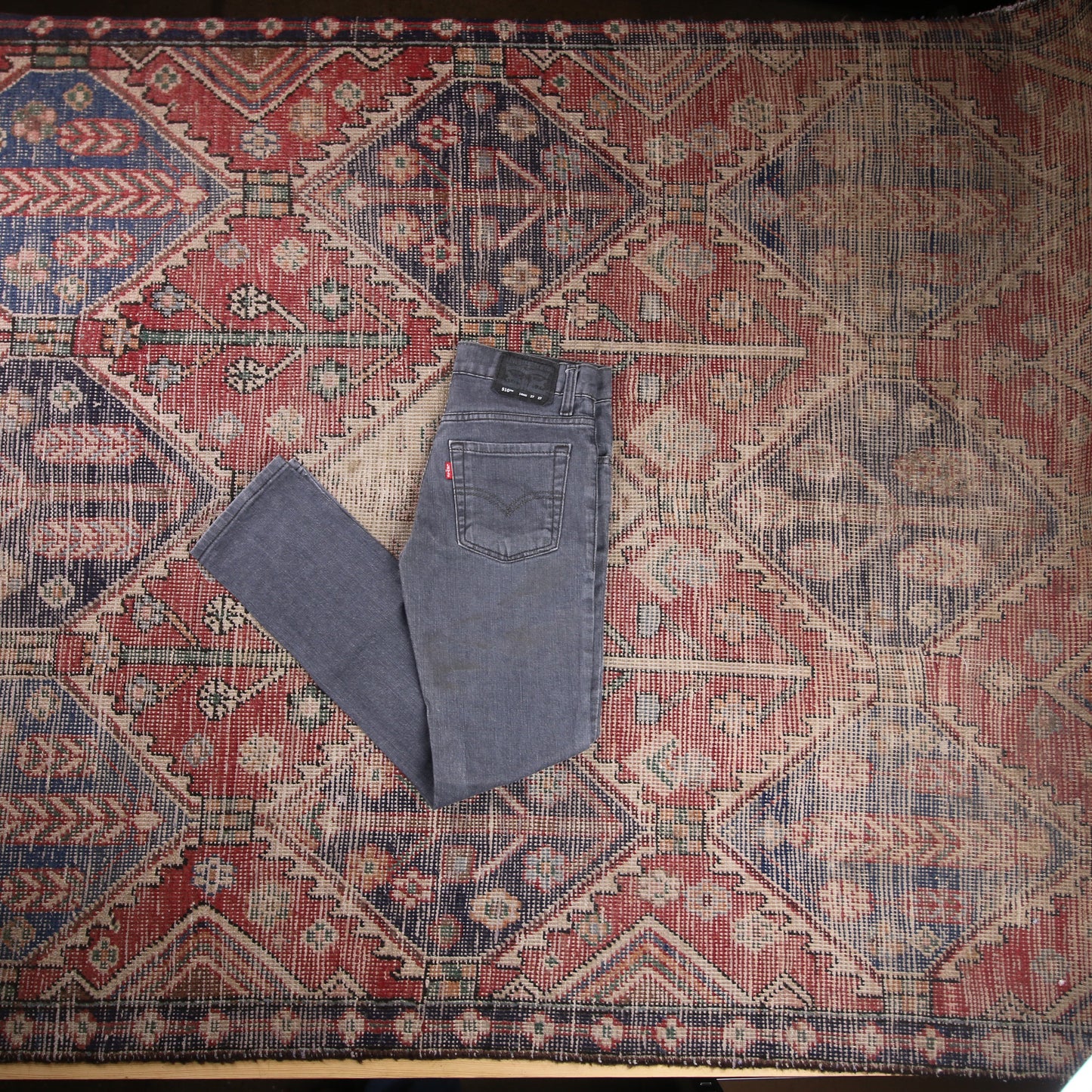 Levi's 510 W26 L26 Skinny Grey Denim Jeans