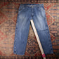 Wrangler W32 L30 Relaxed Blue Denim Jeans