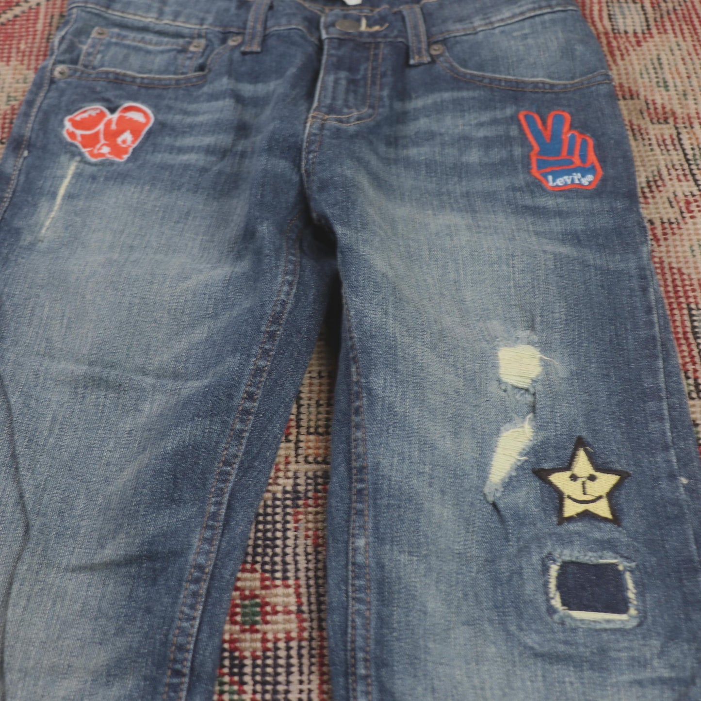 Levi's 511 W26 L26 Slim Fit Blue Denim Jeans