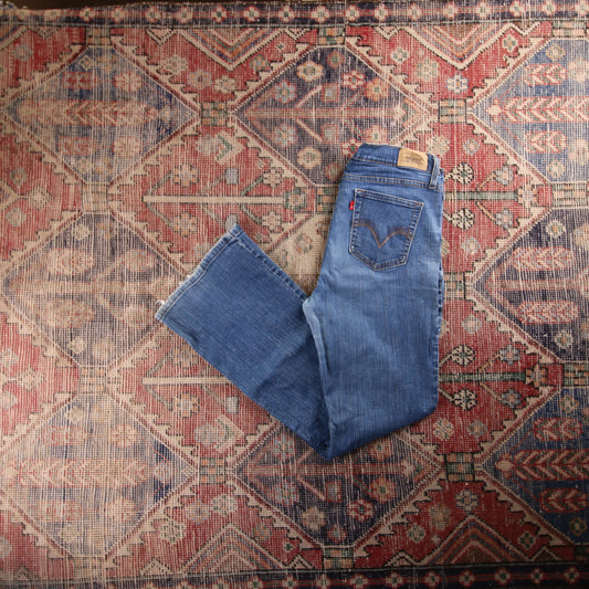 Levi's Red Tab W32 L31 Bootcut Blue Denim Jeans
