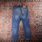 Levi's 512 Red Tab W30 L28 Tapered Leg Slim Fit Blue Denim Jeans