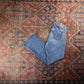 Levi's 712 Red Tab W30 L29 Bootcut Blue Denim Jeans