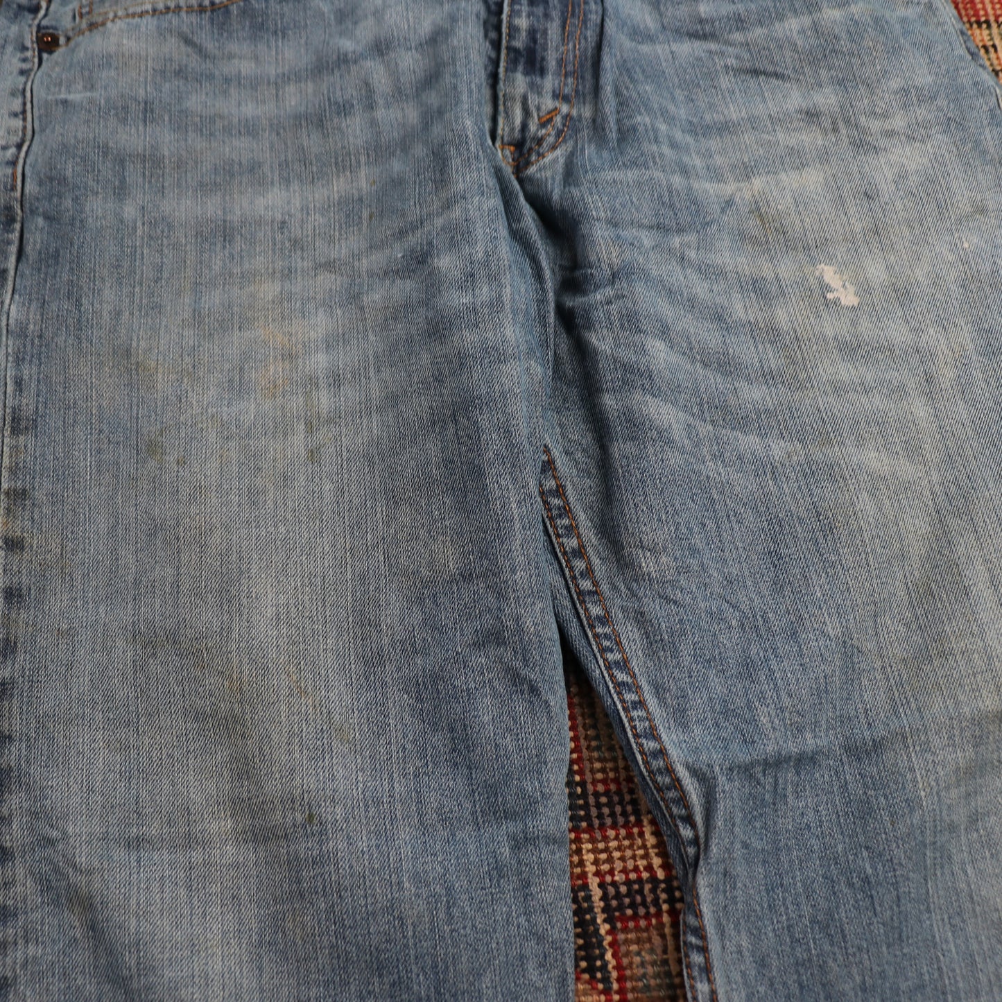 Levi's 569 W36 L28 Straight Leg Loose Fit Blue Denim Jeans