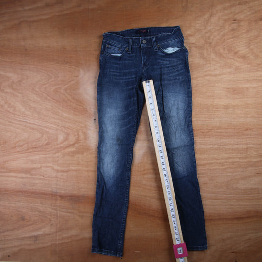 Levi's 74 Red Tab W28 L29 Skinny Blue Denim Jeans