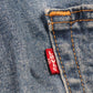 Levi's 505 Red Tab W34 L29 Straight Leg Regular Fit Blue Denim Jeans