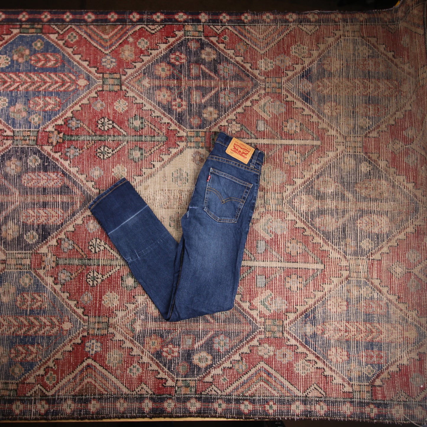 Levi's 510 W26 L28 Skinny Blue Denim Jeans