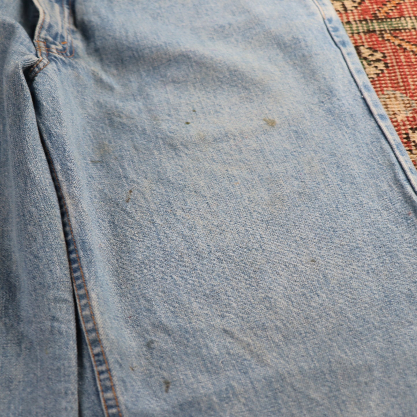 Levi's W30 L34 Relaxed Straight Leg Blue Denim Jeans