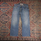 Levi's 505 W34 L26 Straight Leg Regular Fit Blue Denim Jeans
