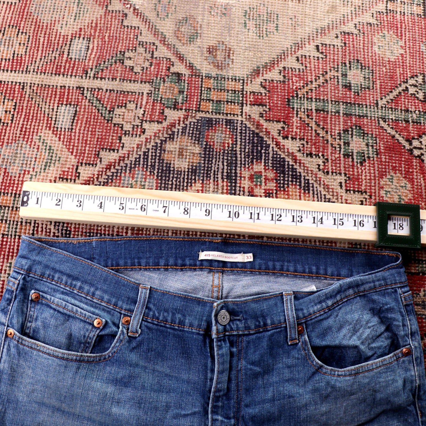 Levi's 519 W30 L30 Bootcut Blue Denim Jeans