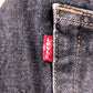 Levi's 501 W36 L27 Original Fit Black Denim Jeans