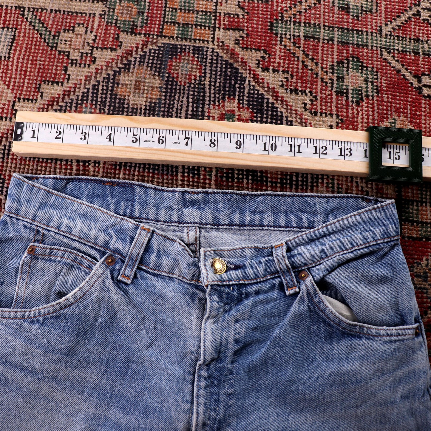 Levi's Orange Tab W30 L29 Straight Blue Denim Jeans