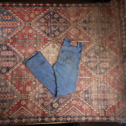 Levi's 315 W30 L30 Flared Blue Denim Jeans