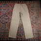 Dickies W28 L30 Straight Leg Beige Cotton Blend Trousers
