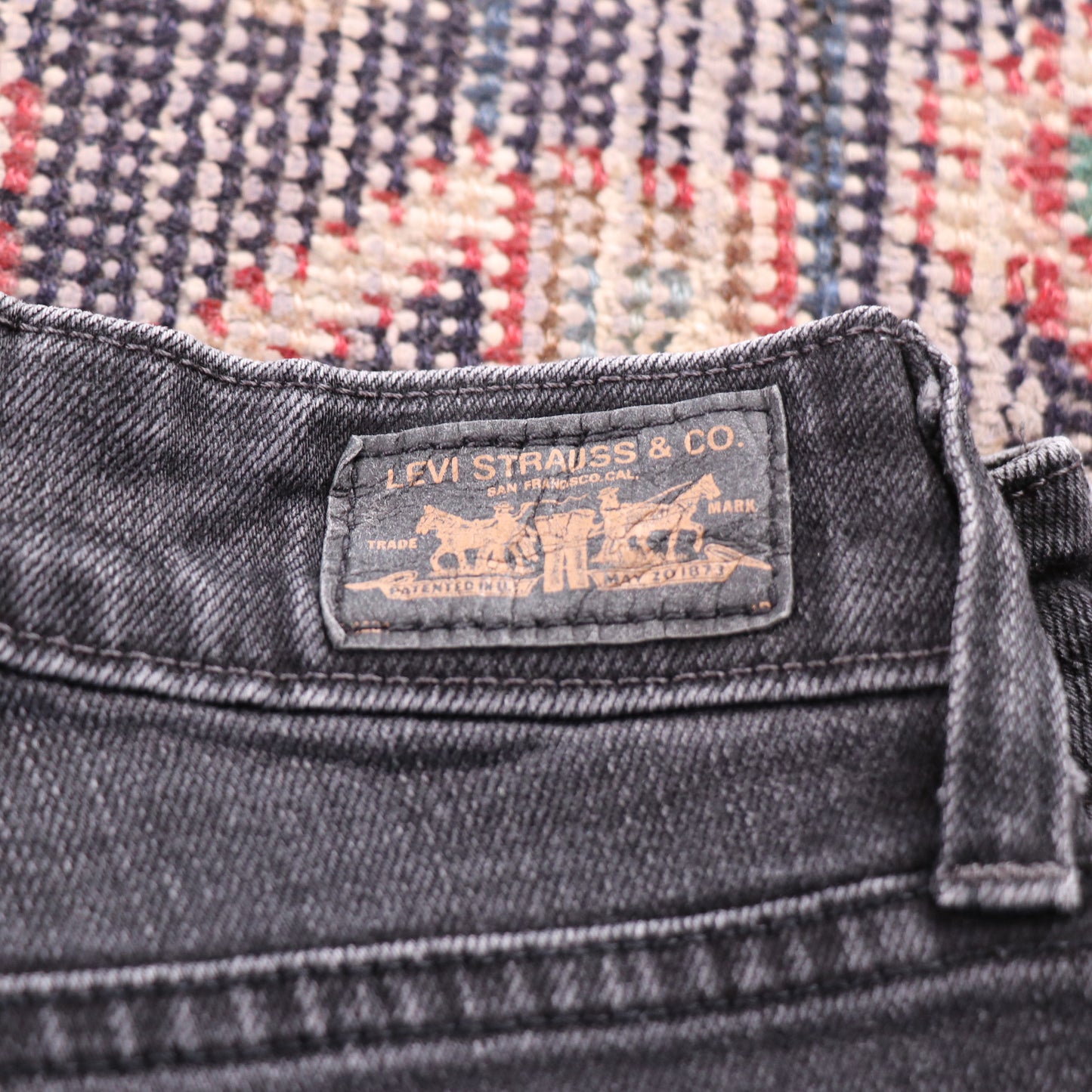Levi's W30 L27 Skinny Black Denim Jeans