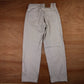 Levi's 505 Red Tab W30 L31 Straight Leg Regular Fit Beige Denim Jeans