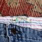 Lee W44 L29 Straight Leg Loose Fit Blue Denim Jeans