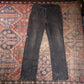 Lee W32 L32 Straight Leg Relaxed Fit Black Denim Jeans
