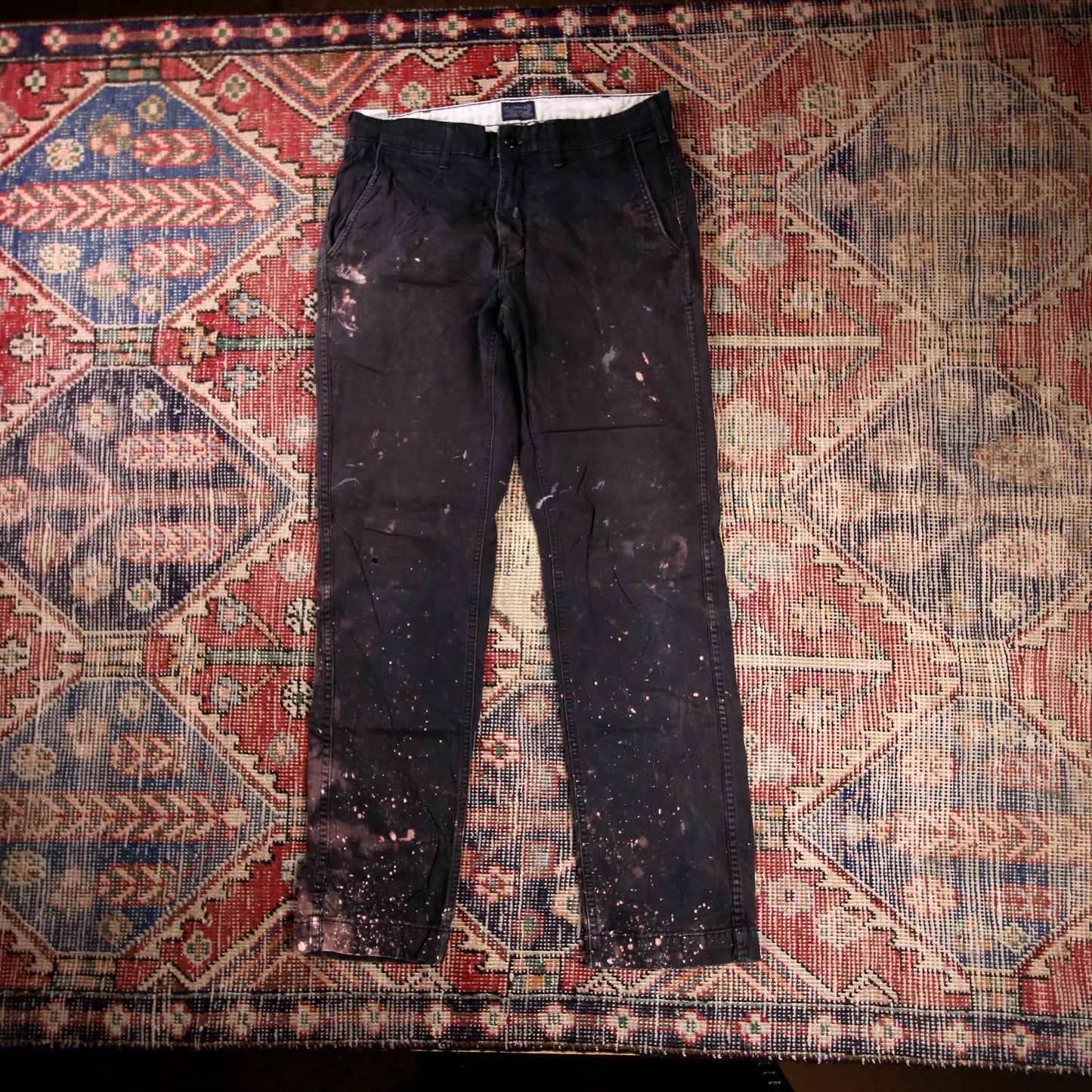 Levi's W30 L30 Straight Leg Black Denim Jeans