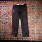 Levi's W30 L30 Straight Leg Black Denim Jeans