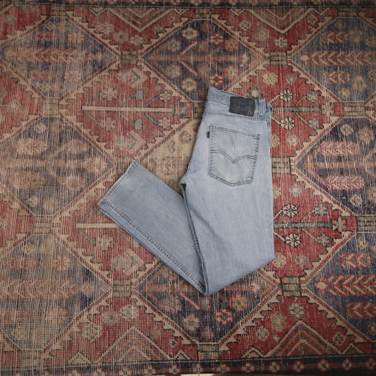 Levi's W32 L31 Skinny Blue Denim Jeans