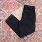 Unbranded W34 L28 Straight Leg Blue Corduroy Trousers