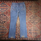 Lee W34 L30 Bootcut Blue Denim Jeans