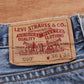 Levi's 550 Red Tab W36 L33 Tapered Leg Relaxed Fit Blue Denim Jeans