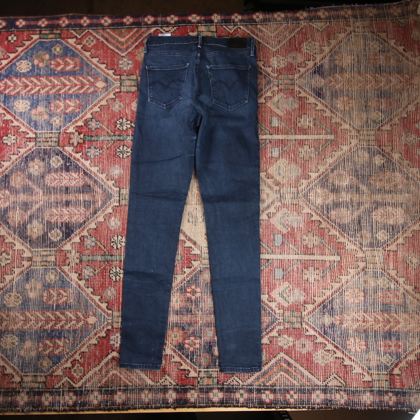 Levi's 721 W28 L29 Skinny Blue Denim Jeans