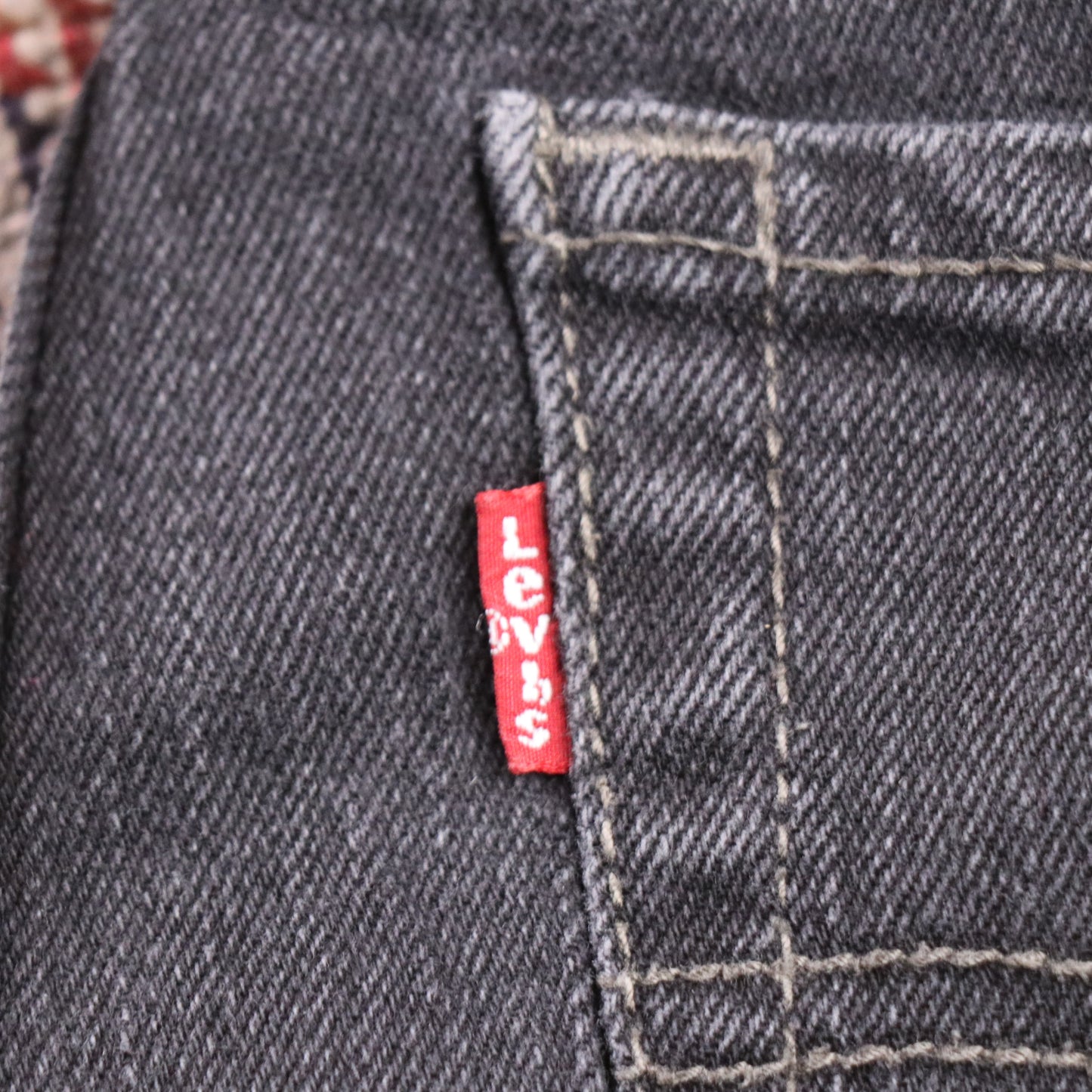 Levi's 510 W29 L29 Skinny Classic Ripped Style Black Denim Jeans