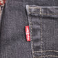 Levi's 510 W29 L29 Skinny Classic Ripped Style Black Denim Jeans
