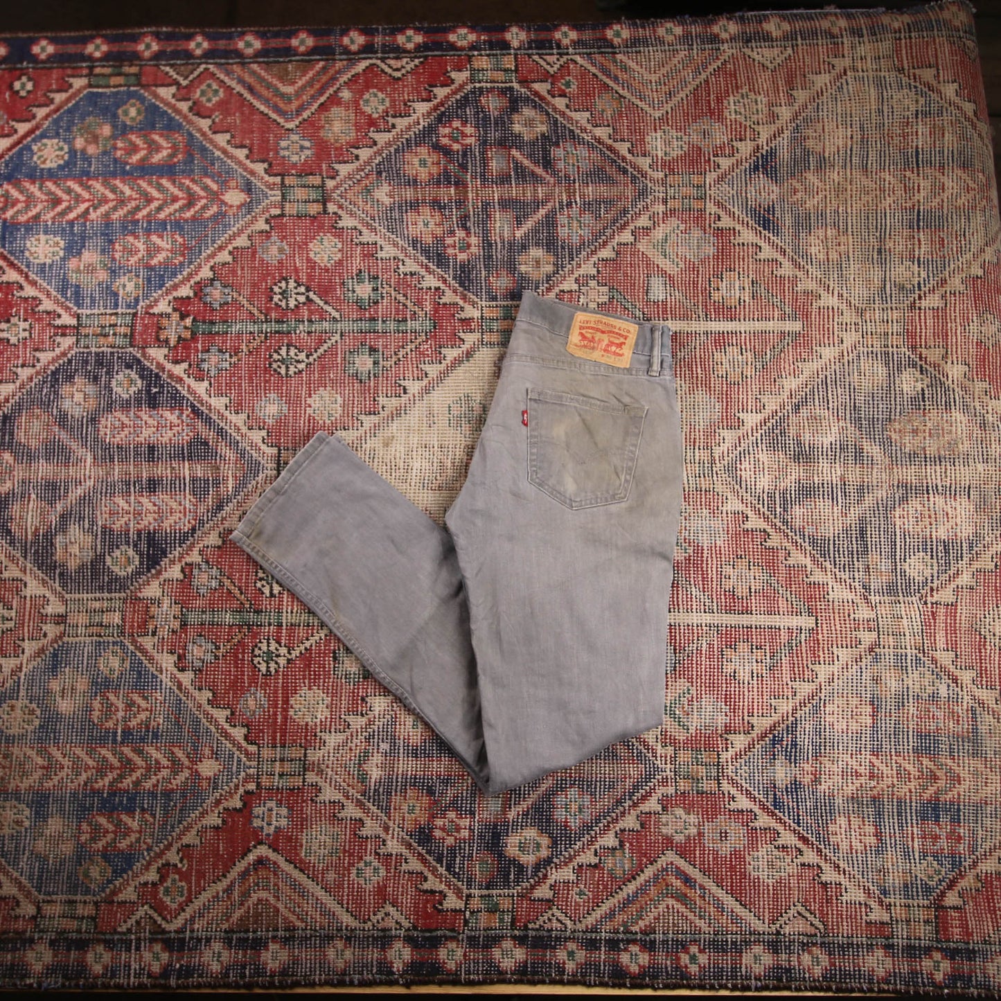 Levi's 511 W32 L30 Slim Fit Brown Denim Jeans