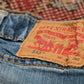 Levi's 513 W36 L28 Straight Leg Slim Fit Blue Denim Jeans