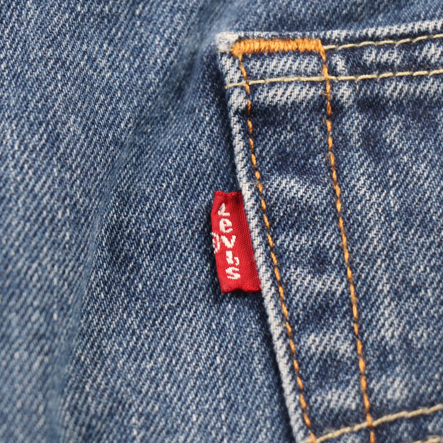 Levi's 501 Red Tab W32 L30 Original Fit Blue Denim Jeans