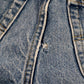 Lee W34 L29 Straight Leg Relaxed Fit Blue Denim Jeans