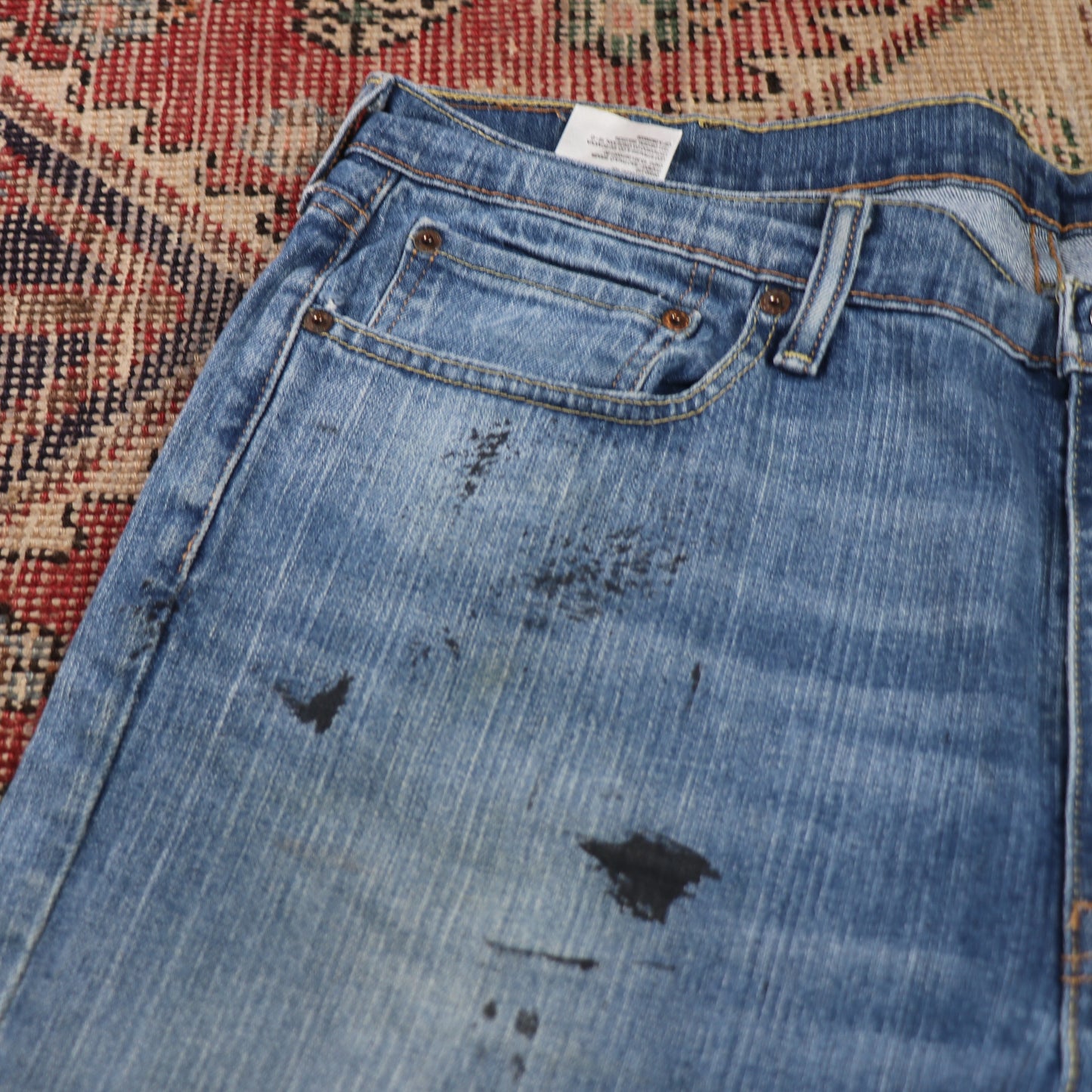 Levi's 514 W38 L30 Straight Leg Blue Denim Jeans