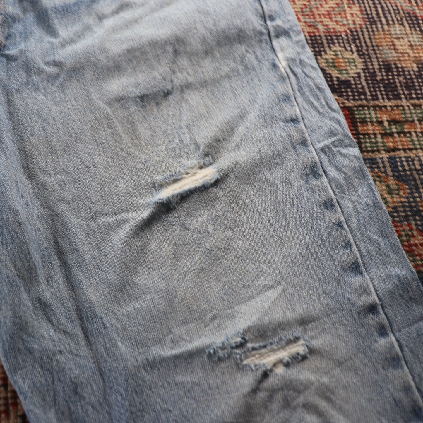 Levi's 550 Red Tab W36 L29 Tapered Leg Relaxed Fit Blue Denim Jeans