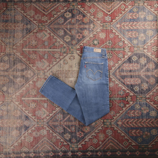 Levi's Red Tab W32 L30 Slim Skinny Leg Blue Denim Jeans